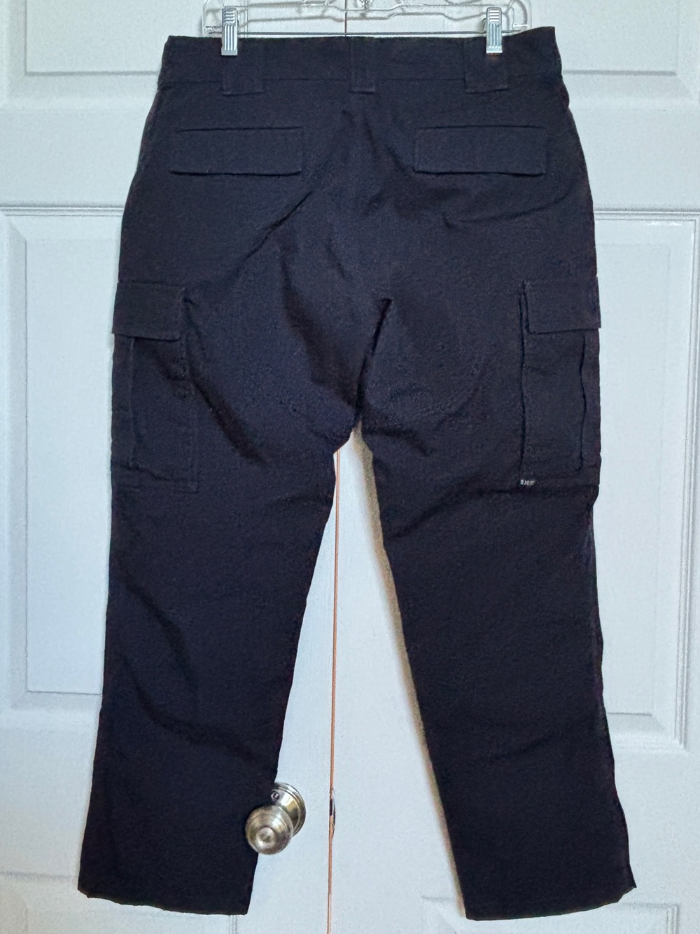 5.11 Tactical Women’s Cargo Pants Size 12 Navy Ripstop Knee Pads Workwear - Picture 3 of 8